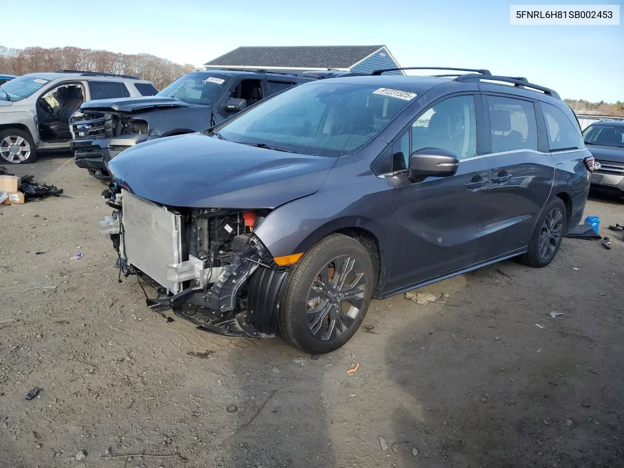 5FNRL6H81SB002453 2025 Honda Odyssey Touring