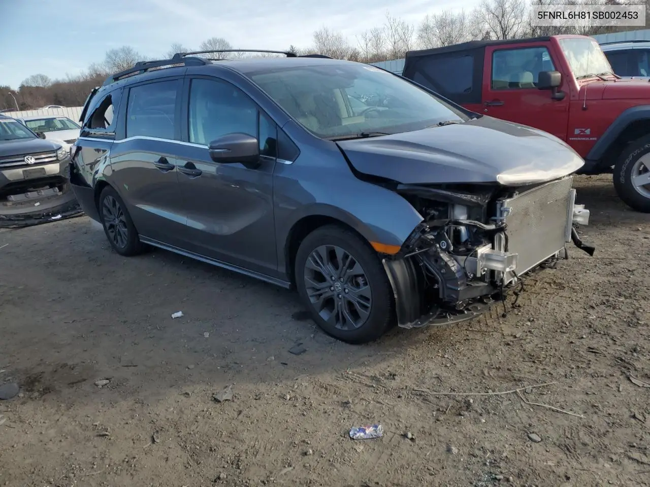 5FNRL6H81SB002453 2025 Honda Odyssey Touring