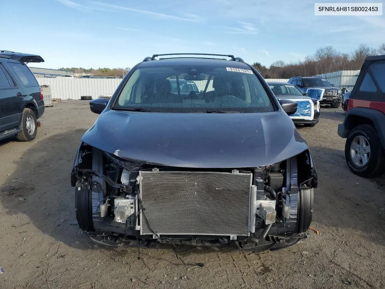5FNRL6H81SB002453 2025 Honda Odyssey Touring