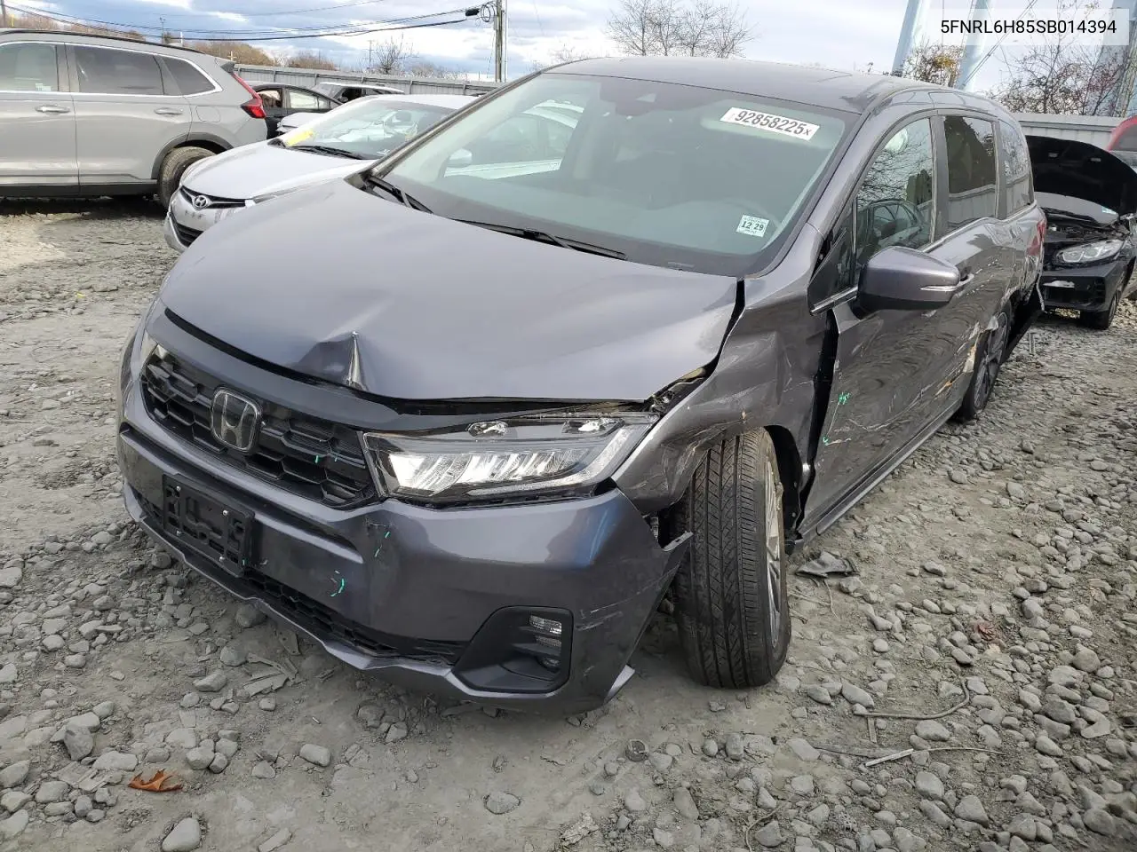 5FNRL6H85SB014394 2025 Honda Odyssey Touring