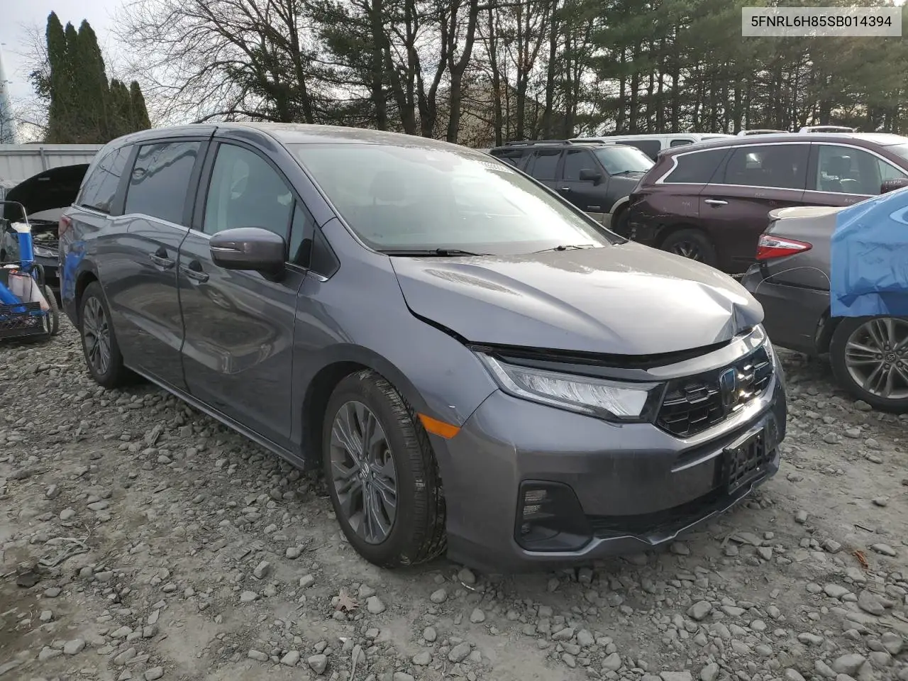 5FNRL6H85SB014394 2025 Honda Odyssey Touring
