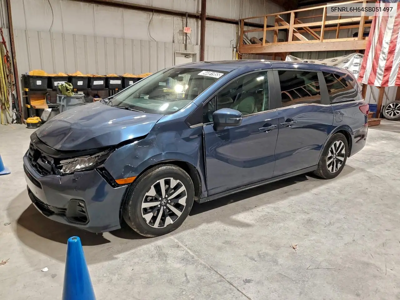 5FNRL6H64SB051497 2025 Honda Odyssey Exl