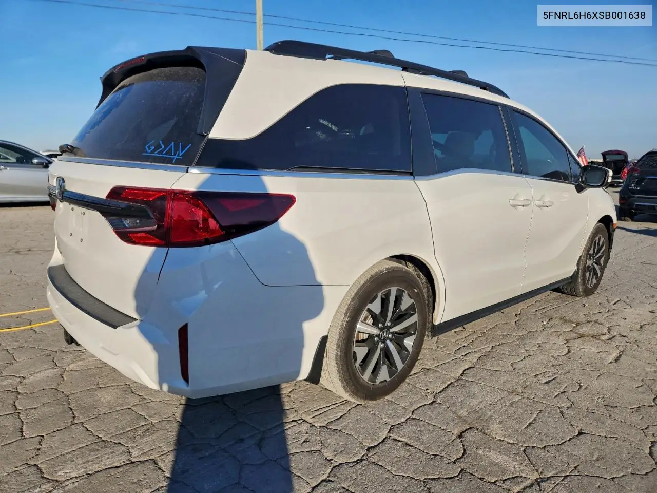 5FNRL6H6XSB001638 2025 Honda Odyssey Exl