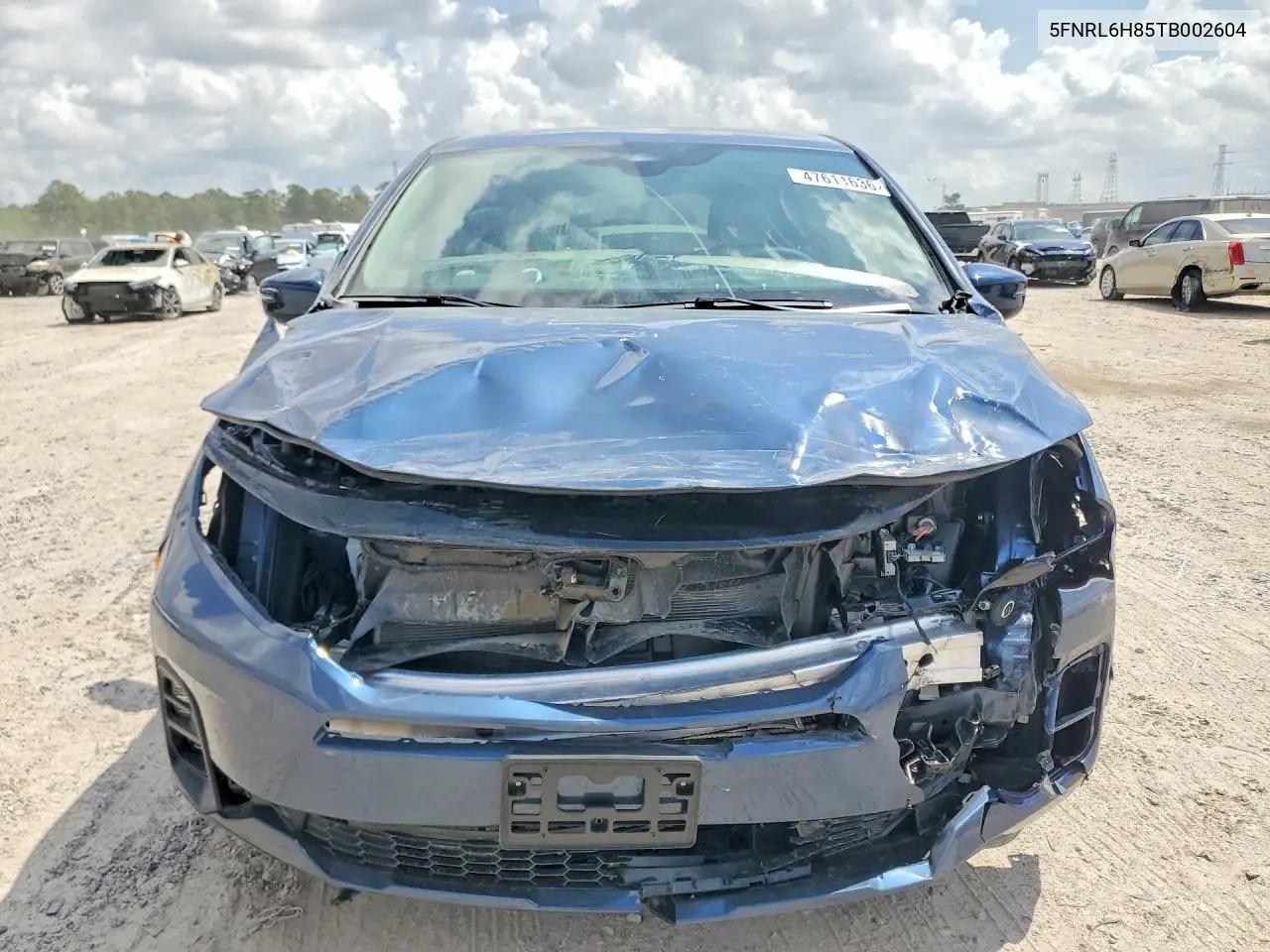 5FNRL6H85TB002604 2026 Honda Odyssey Touring