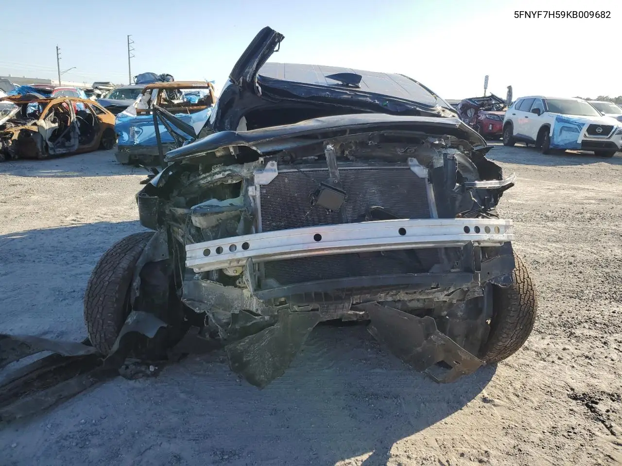 5FNYF7H59KB009682 2019 Honda Passport Exl
