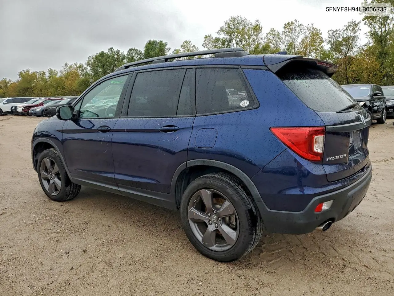 5FNYF8H94LB006733 2020 Honda Passport Touring