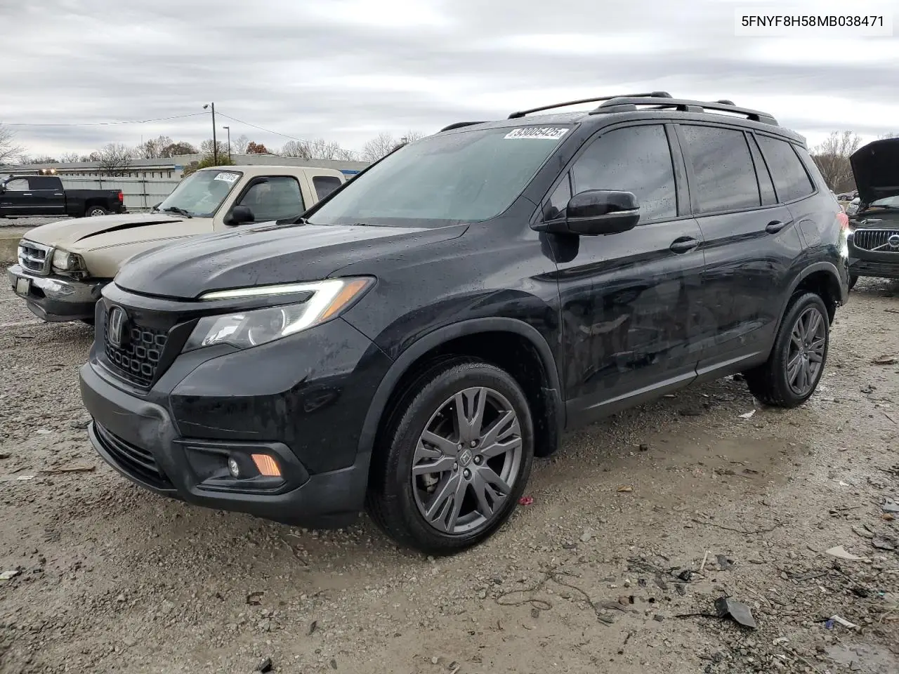5FNYF8H58MB038471 2021 Honda Passport Exl