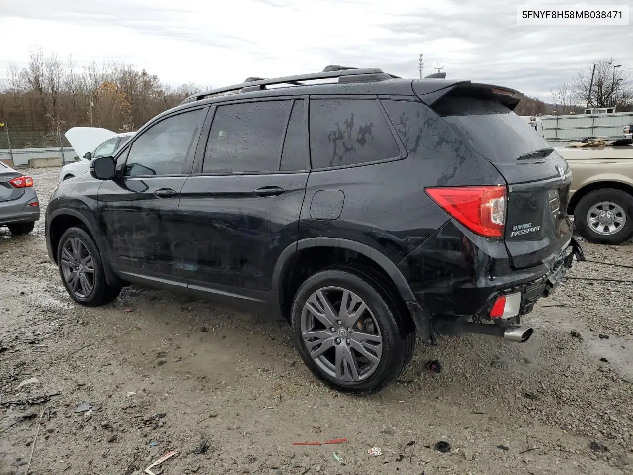 5FNYF8H58MB038471 2021 Honda Passport Exl