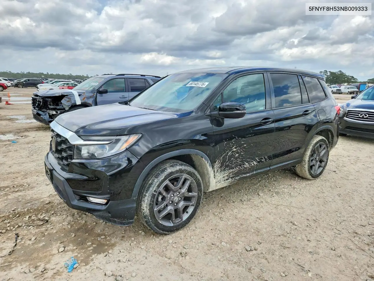 5FNYF8H53NB009333 2022 Honda Passport Exl