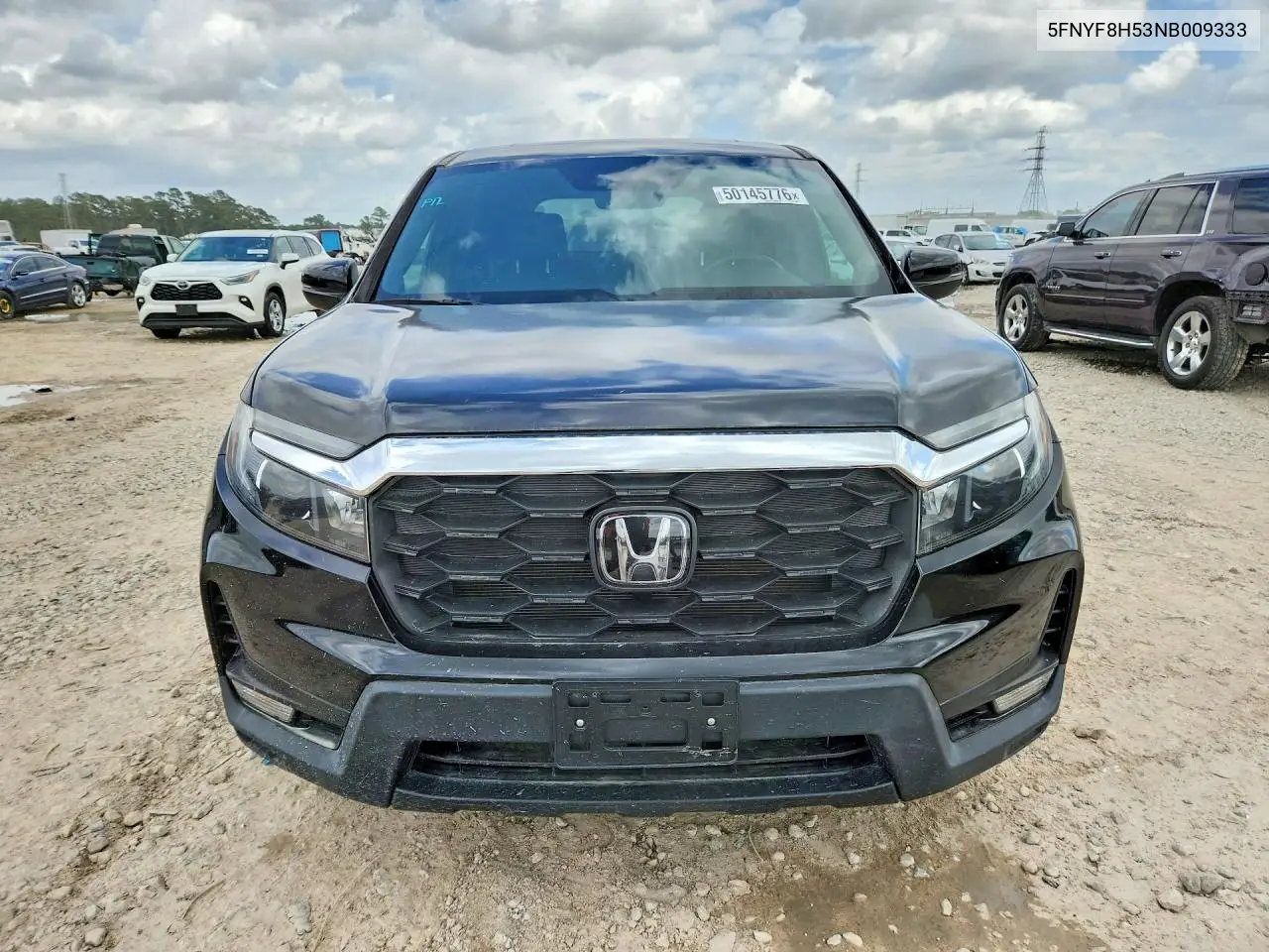 5FNYF8H53NB009333 2022 Honda Passport Exl