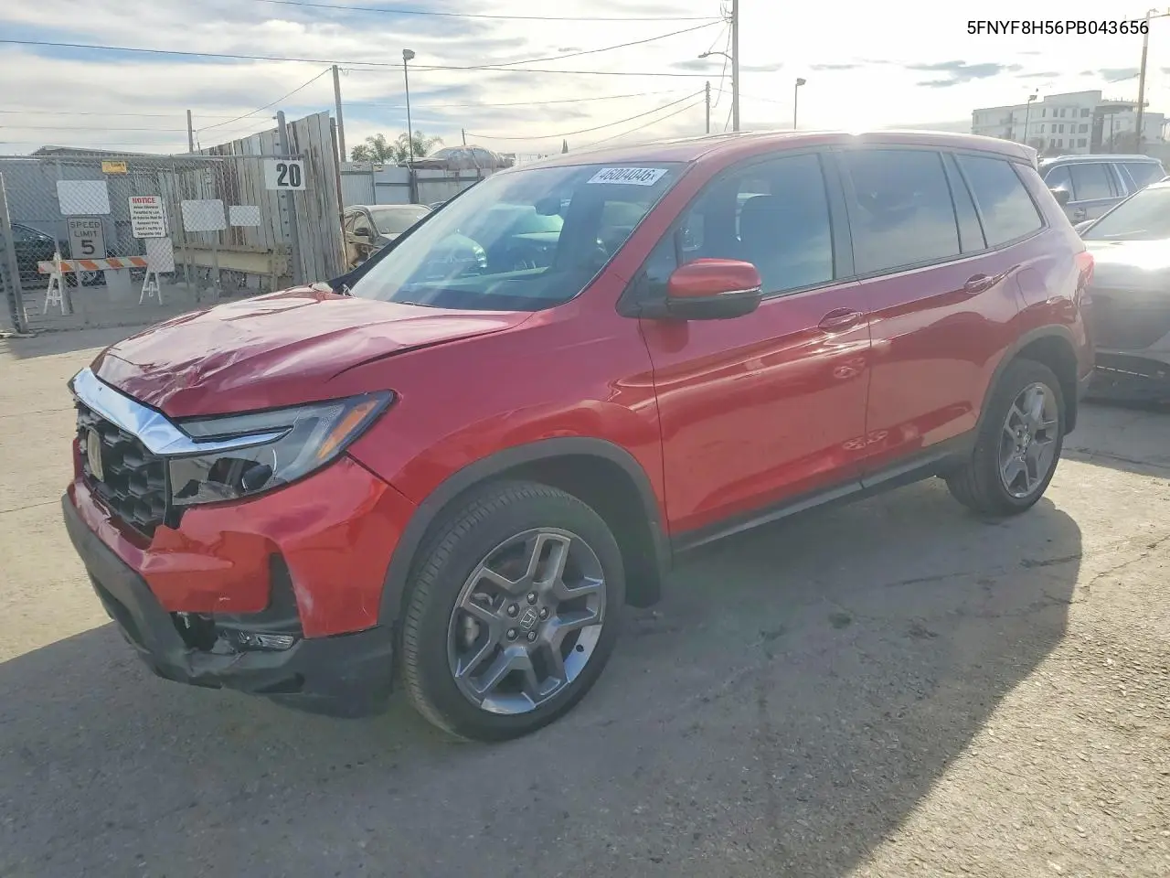 5FNYF8H56PB043656 2023 Honda Passport Exl