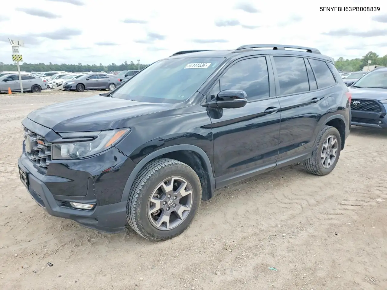 5FNYF8H63PB008839 2023 Honda Passport Trail Sport