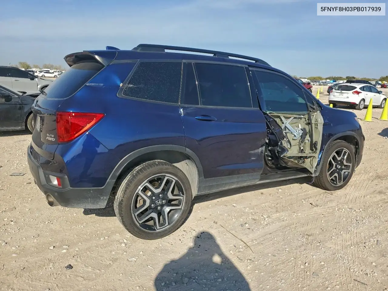 5FNYF8H03PB017939 2023 Honda Passport Elite