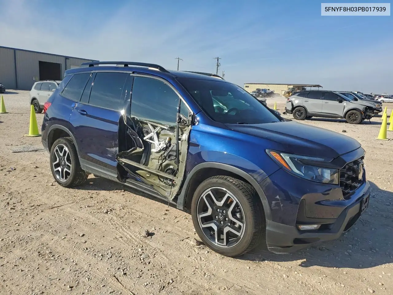 5FNYF8H03PB017939 2023 Honda Passport Elite