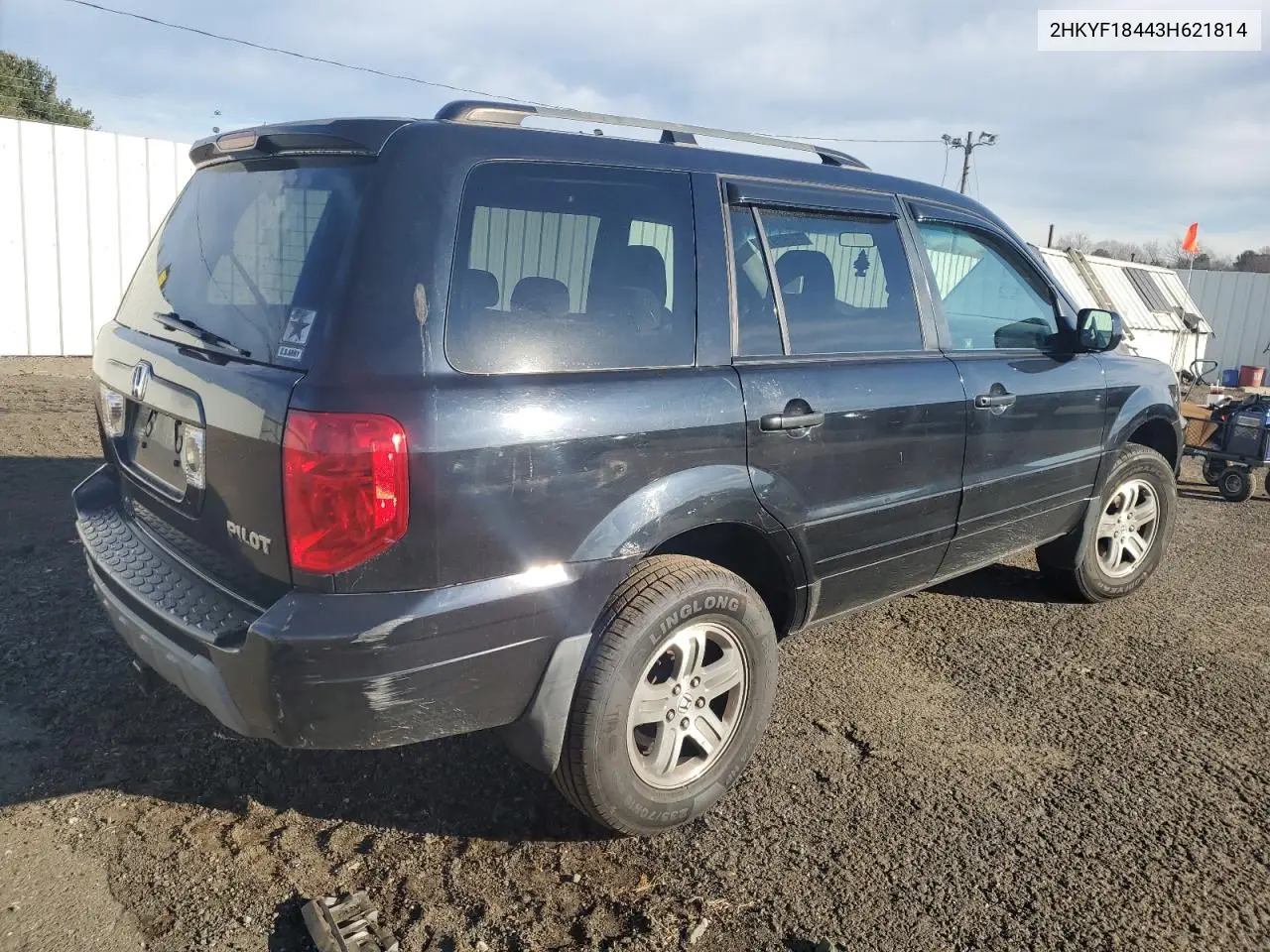 2HKYF18443H621814 2003 Honda Pilot Ex