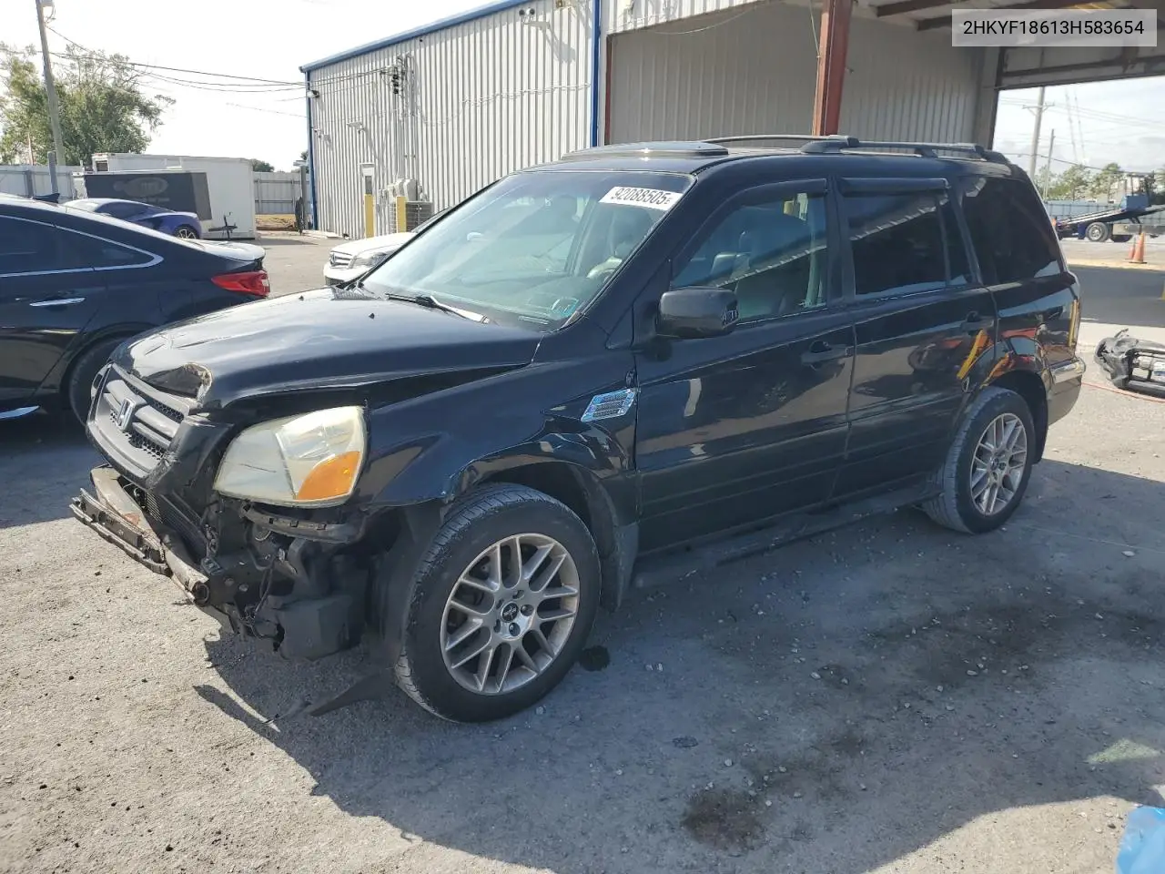 2HKYF18613H583654 2003 Honda Pilot Exl