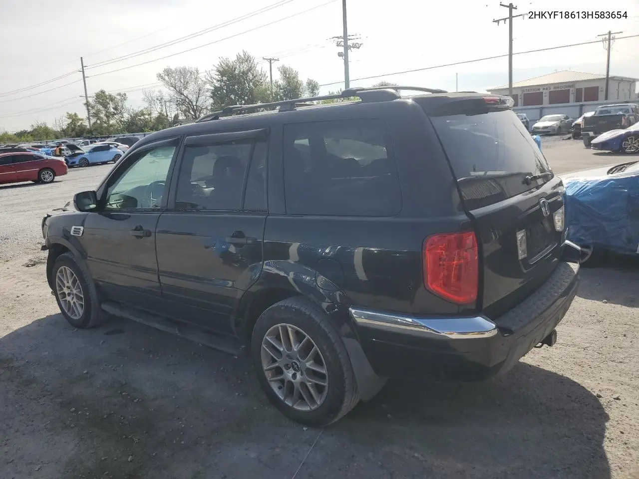 2HKYF18613H583654 2003 Honda Pilot Exl