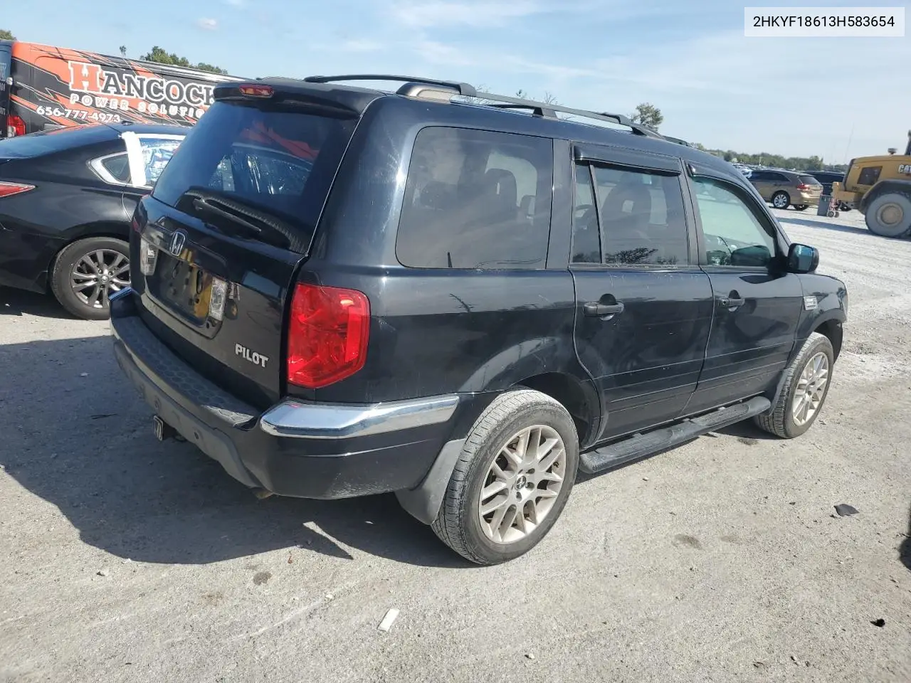 2HKYF18613H583654 2003 Honda Pilot Exl