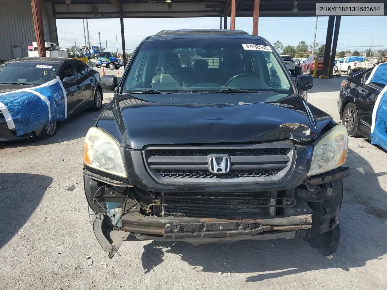 2HKYF18613H583654 2003 Honda Pilot Exl
