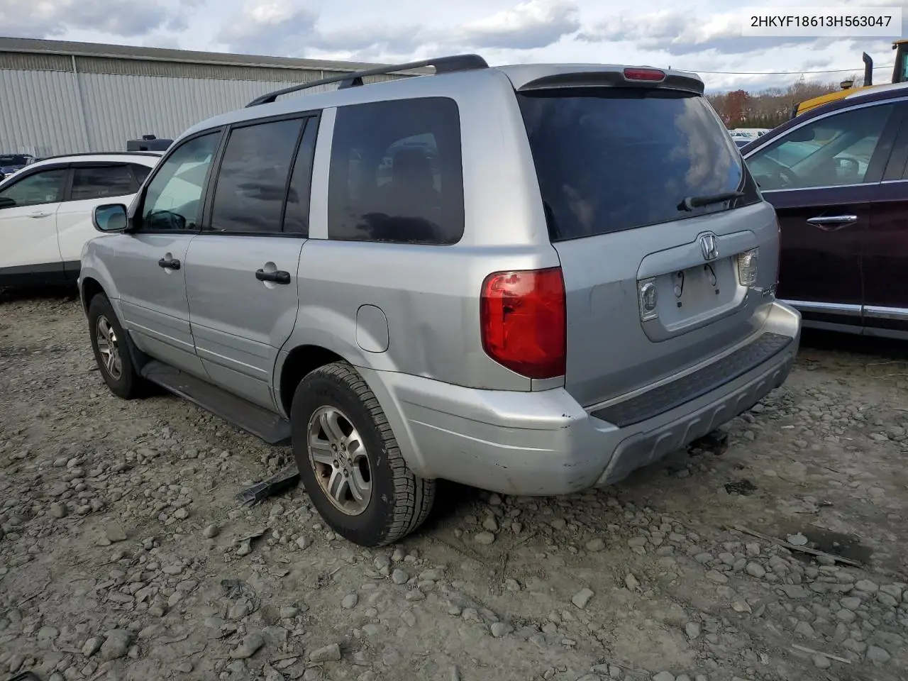 2HKYF18613H563047 2003 Honda Pilot Exl