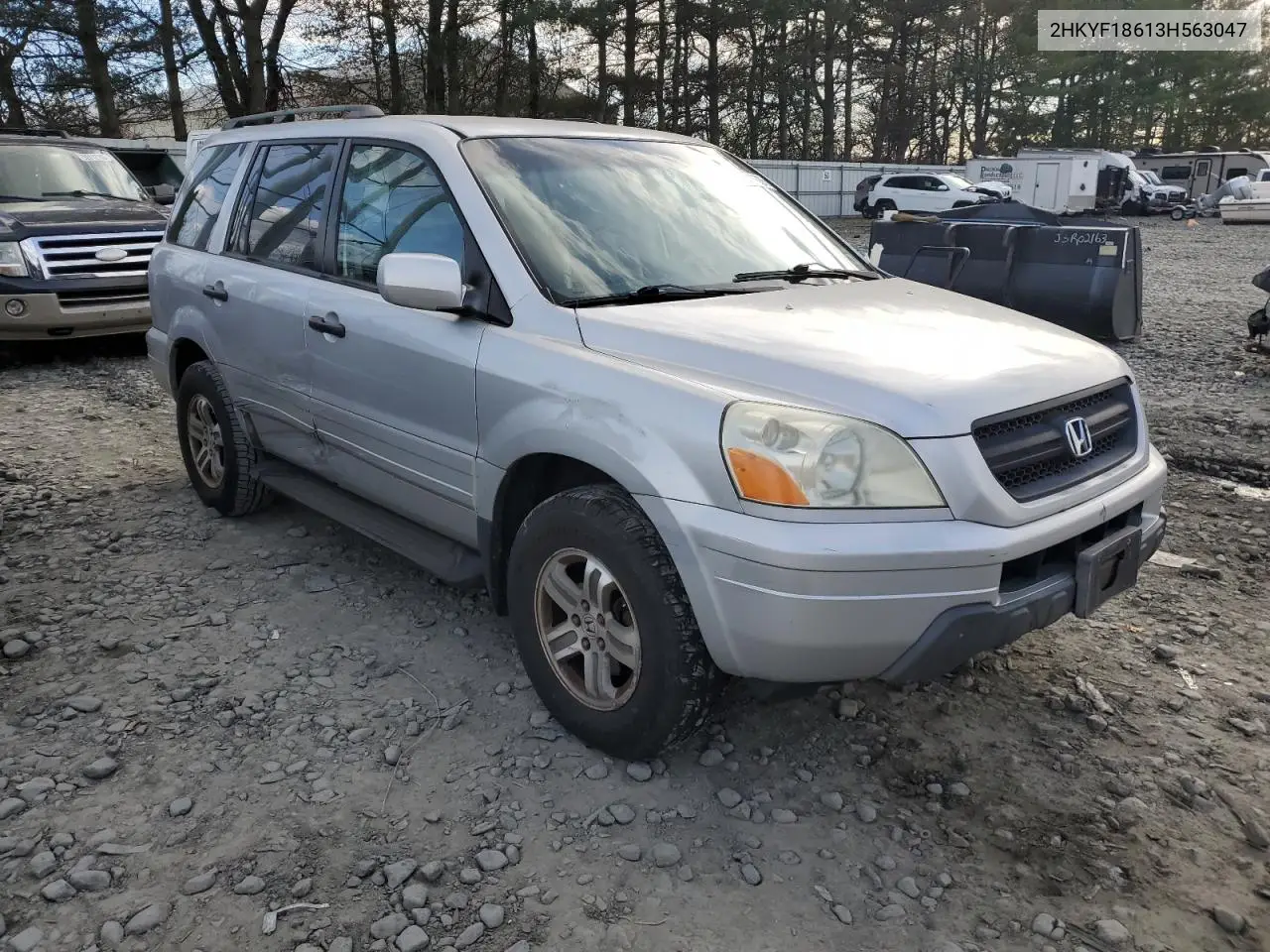 2HKYF18613H563047 2003 Honda Pilot Exl