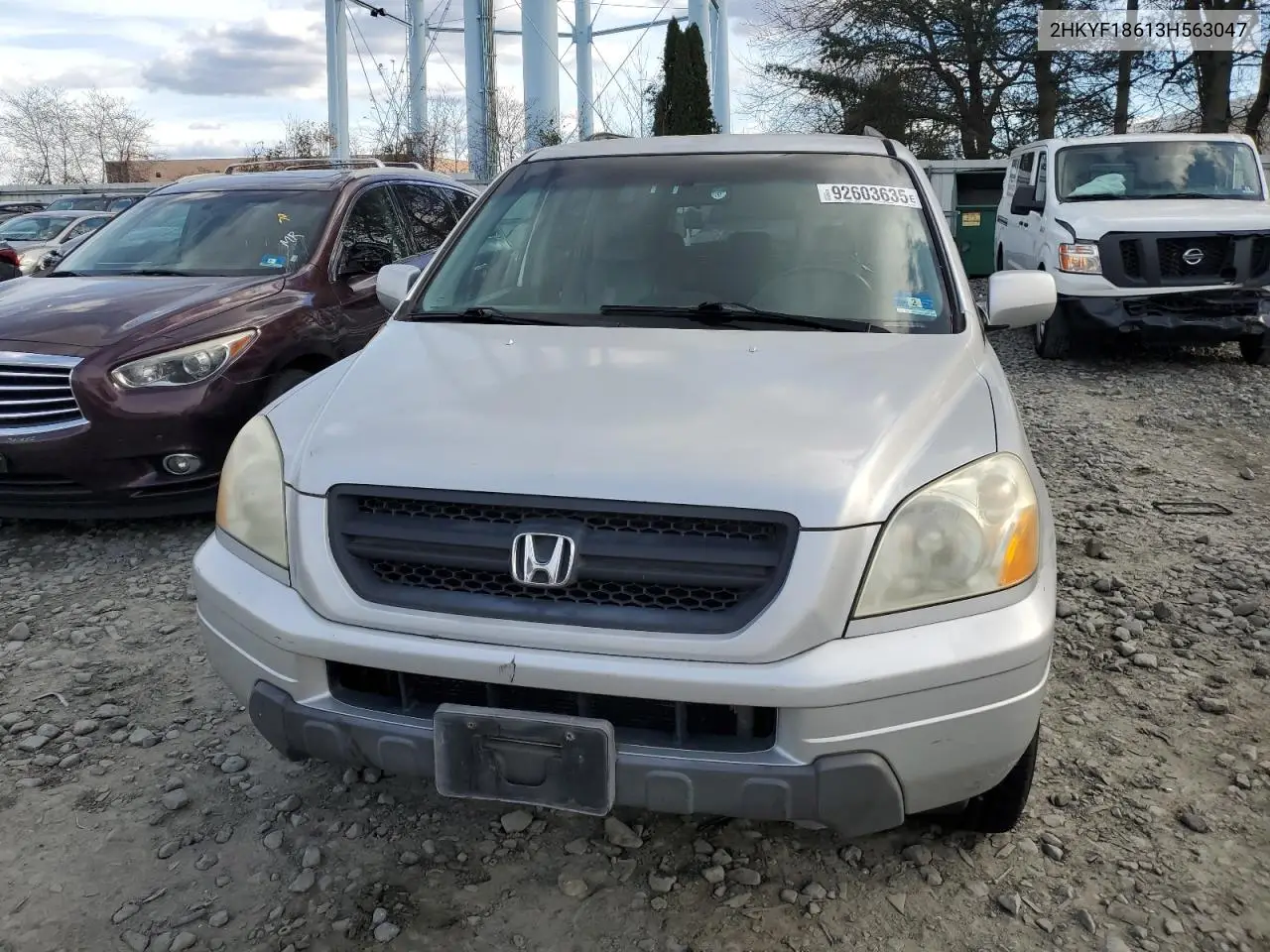 2HKYF18613H563047 2003 Honda Pilot Exl