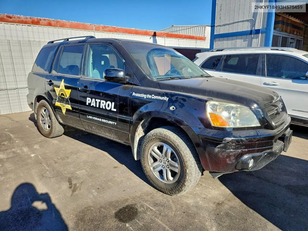 2HKYF18493H575459 2003 Honda Pilot Ex