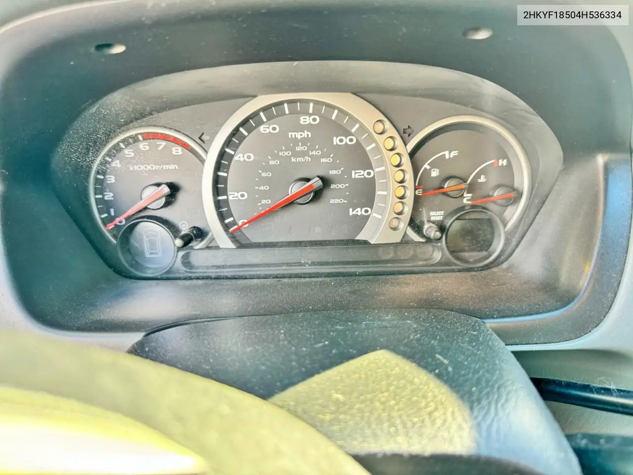 2HKYF18504H536334 2004 Honda Pilot Exl