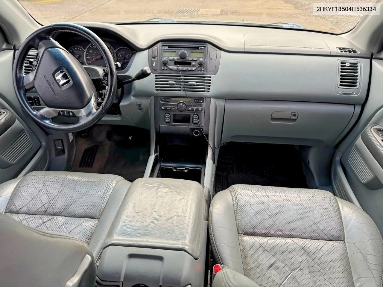 2HKYF18504H536334 2004 Honda Pilot Exl