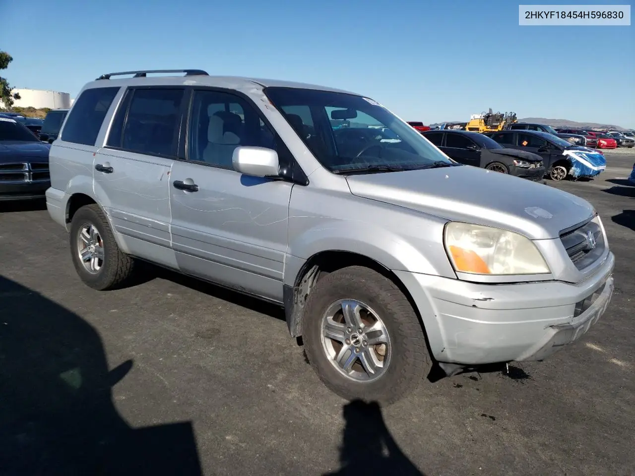 2HKYF18454H596830 2004 Honda Pilot Ex