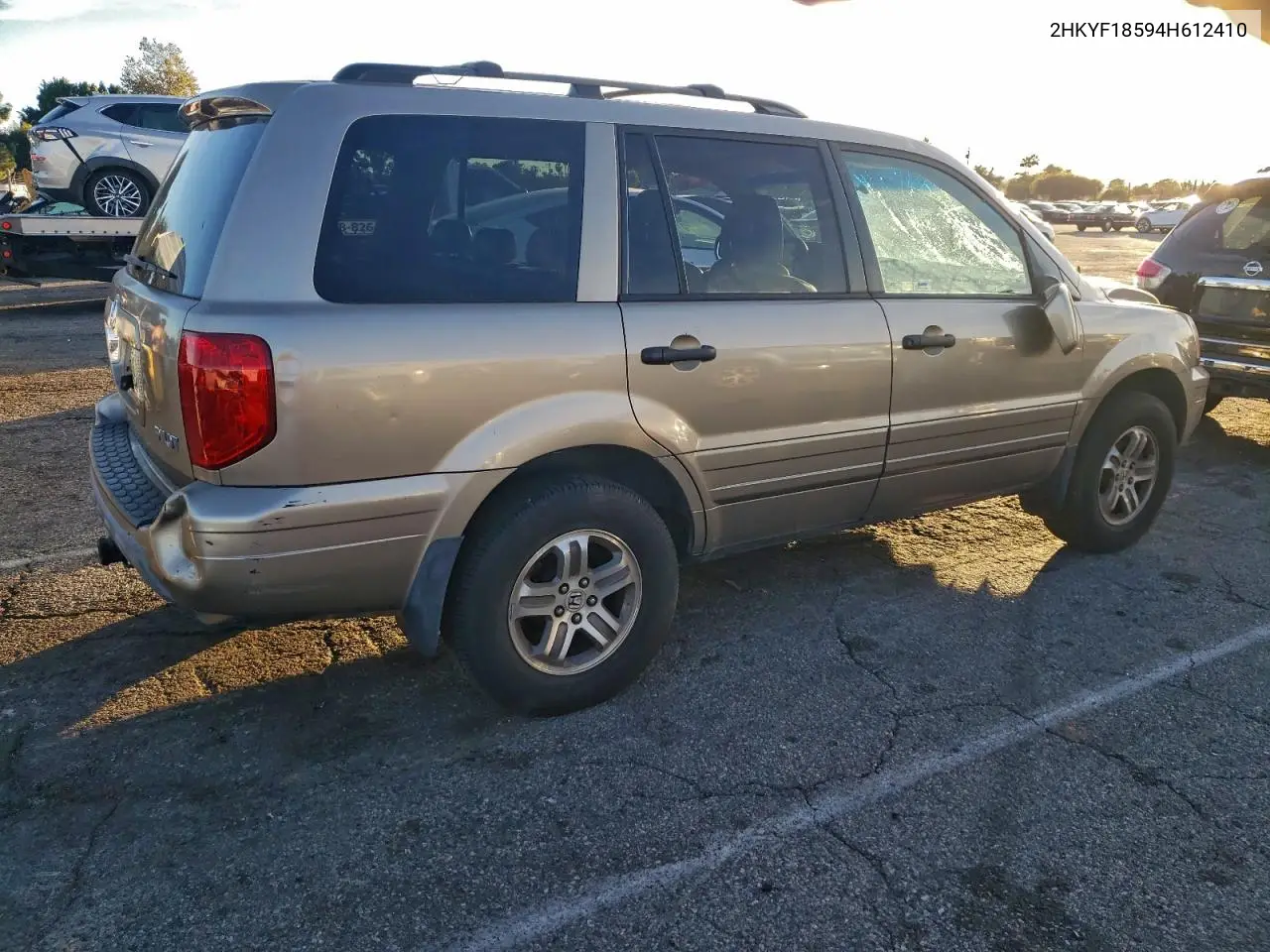 2HKYF18594H612410 2004 Honda Pilot Exl