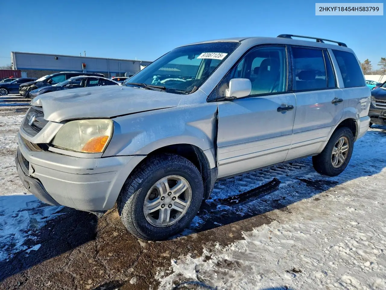 2HKYF18454H583799 2004 Honda Pilot Ex