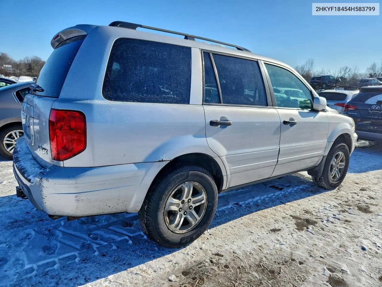2HKYF18454H583799 2004 Honda Pilot Ex