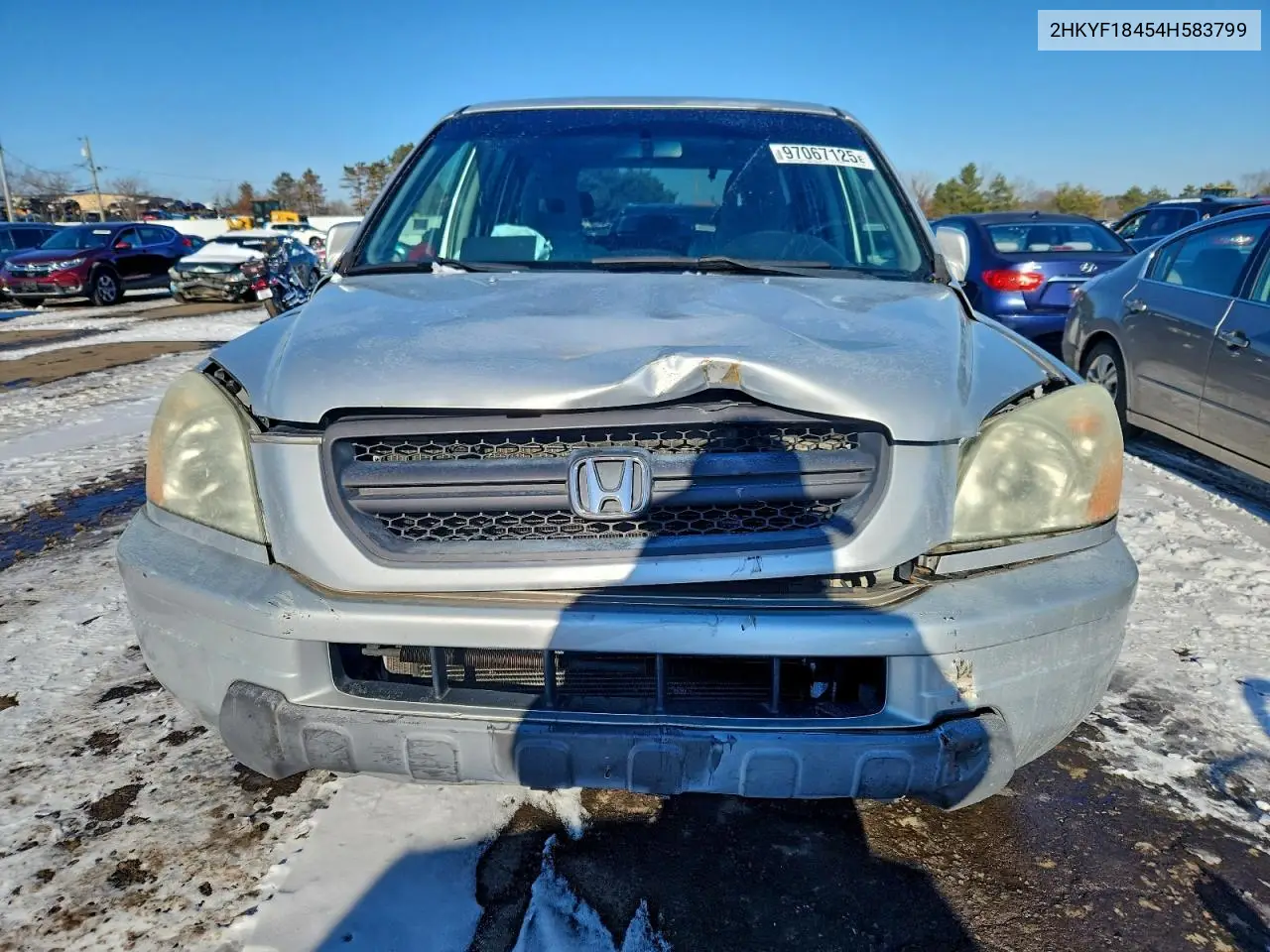2HKYF18454H583799 2004 Honda Pilot Ex
