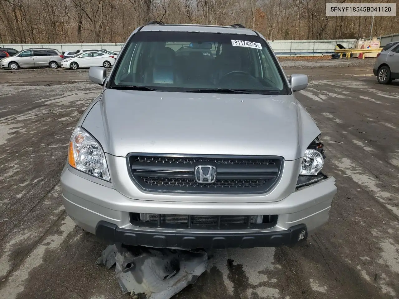 5FNYF18545B041120 2005 Honda Pilot Exl