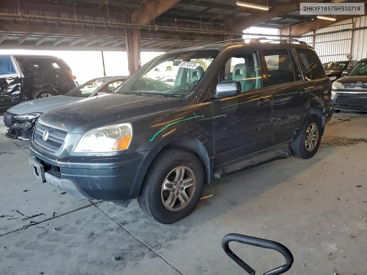 2HKYF18575H510718 2005 Honda Pilot Exl