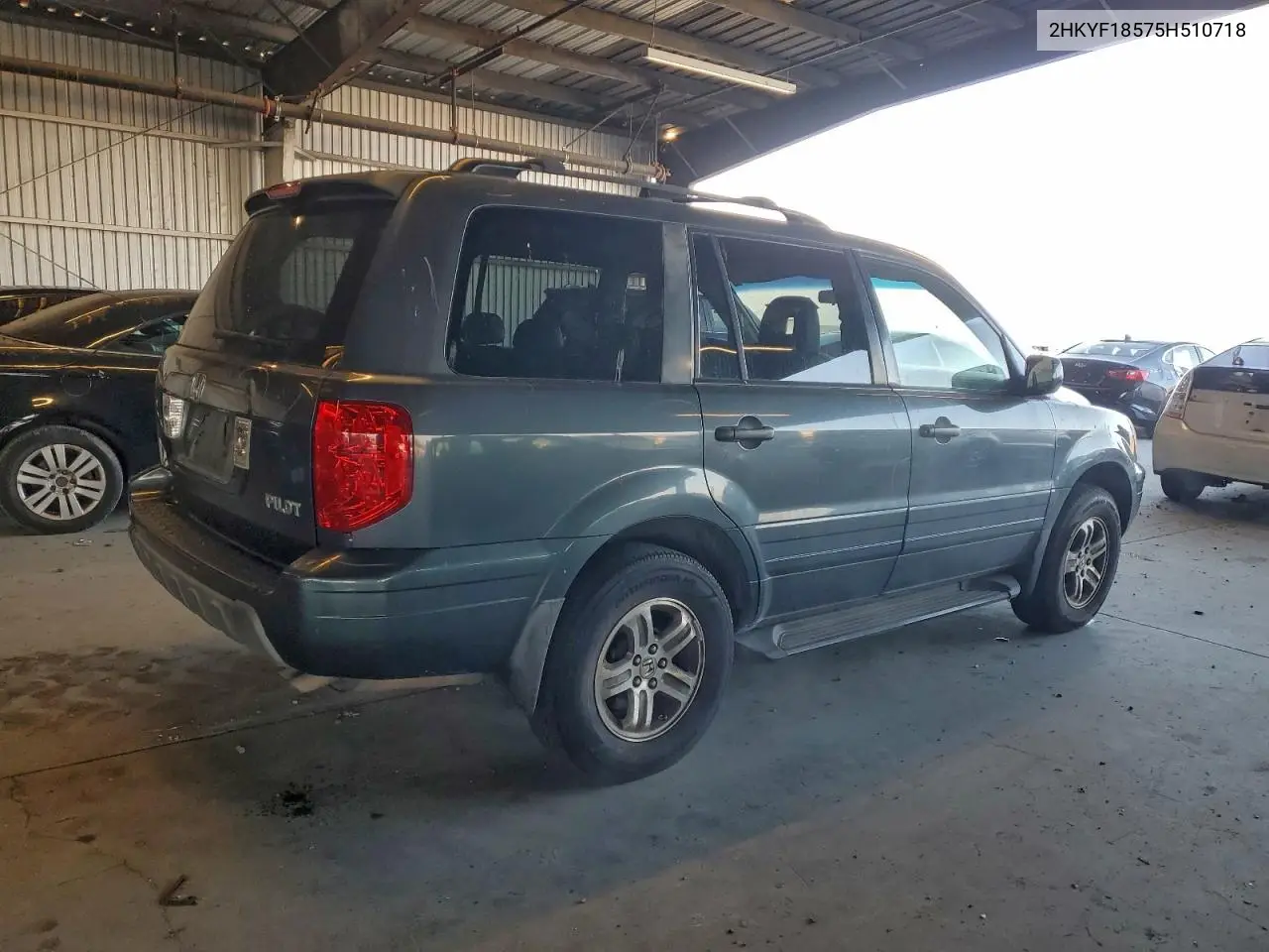 2HKYF18575H510718 2005 Honda Pilot Exl
