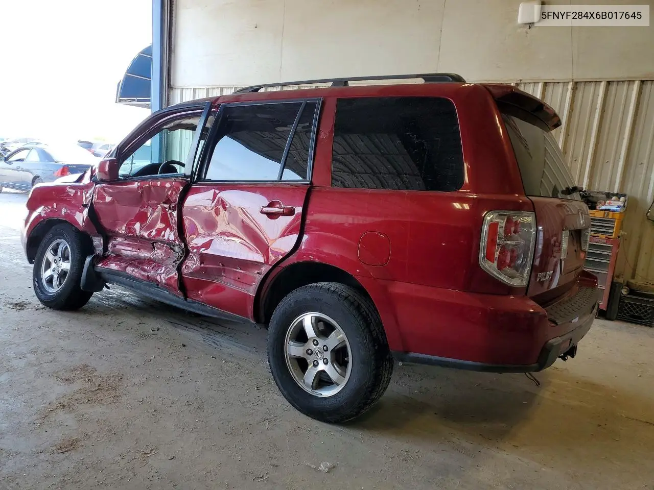 5FNYF284X6B017645 2006 Honda Pilot Ex
