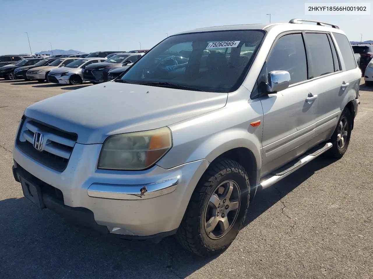 2HKYF18566H001902 2006 Honda Pilot Ex