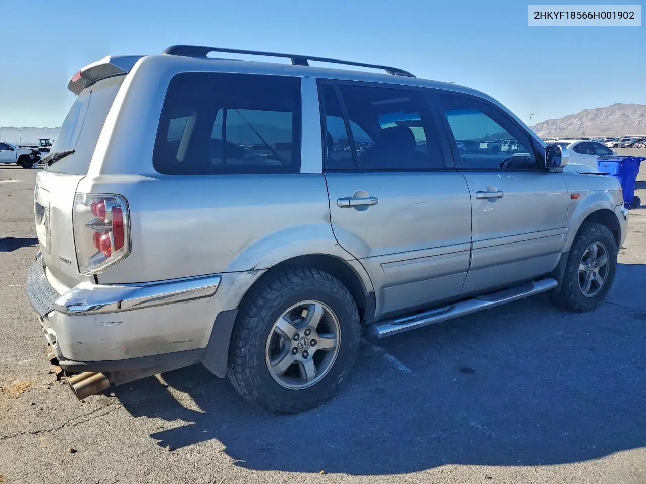 2HKYF18566H001902 2006 Honda Pilot Ex