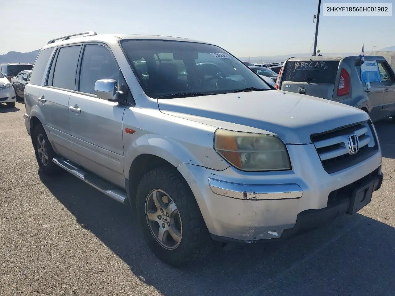 2HKYF18566H001902 2006 Honda Pilot Ex