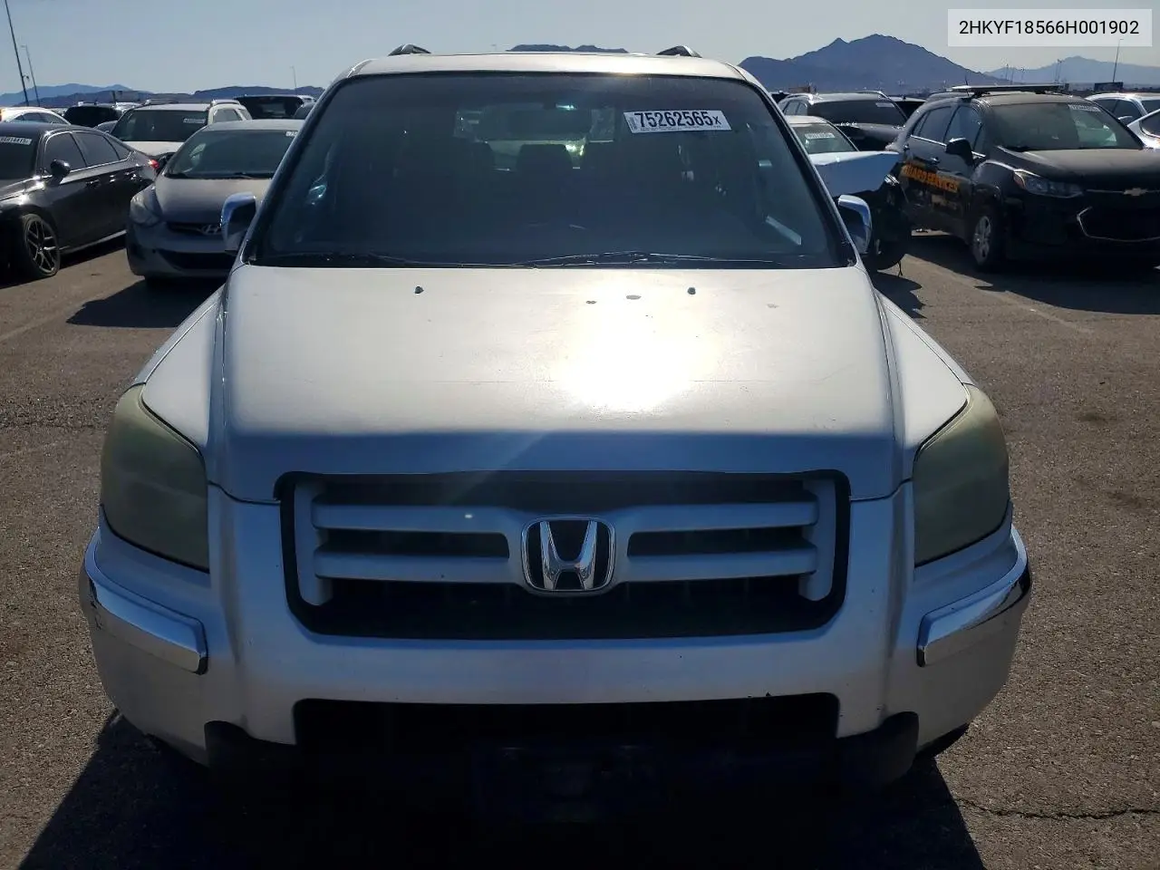 2HKYF18566H001902 2006 Honda Pilot Ex