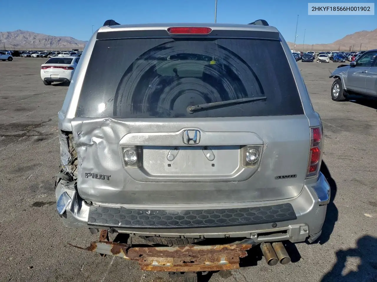 2HKYF18566H001902 2006 Honda Pilot Ex