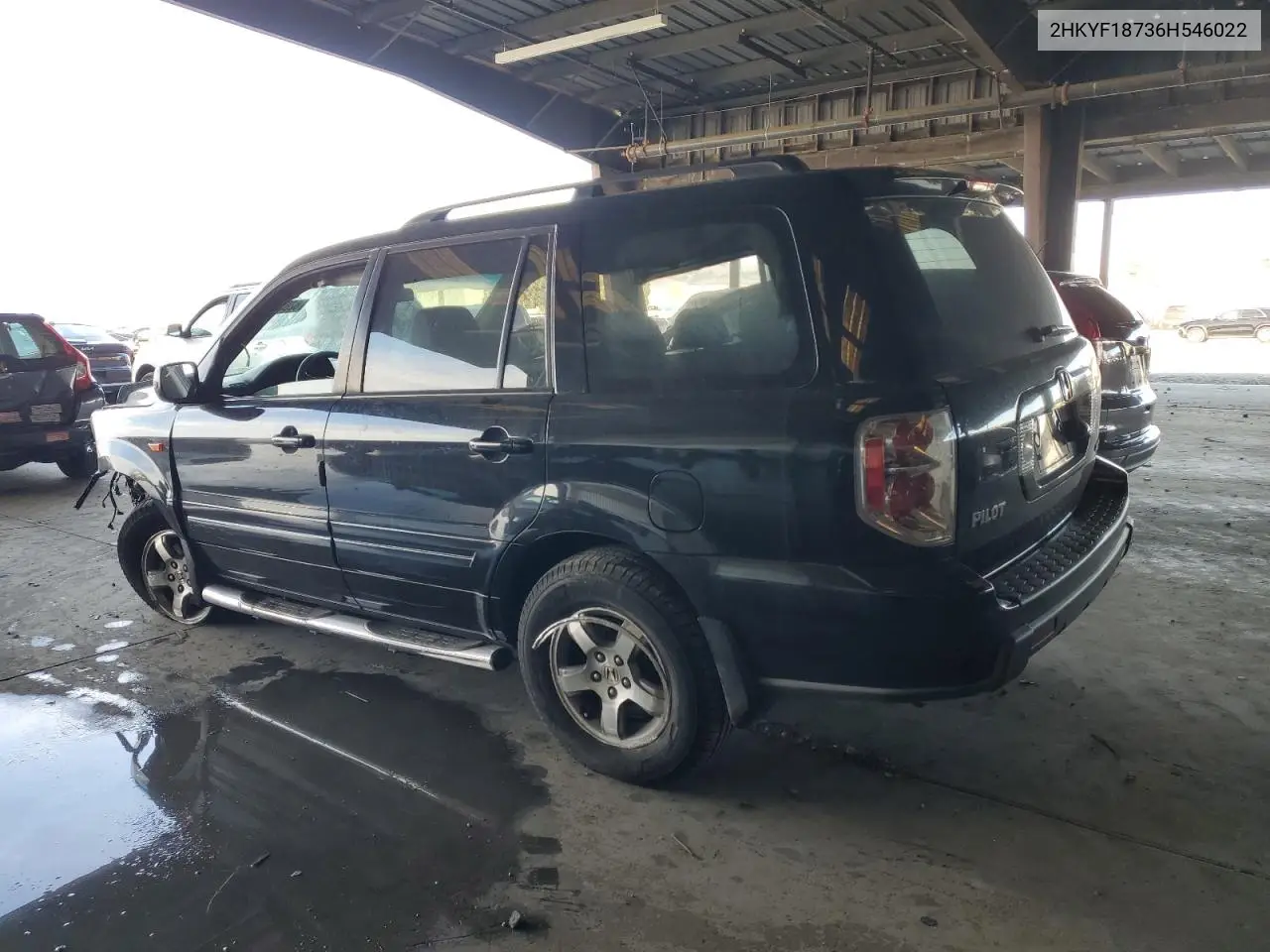 2HKYF18736H546022 2006 Honda Pilot Ex
