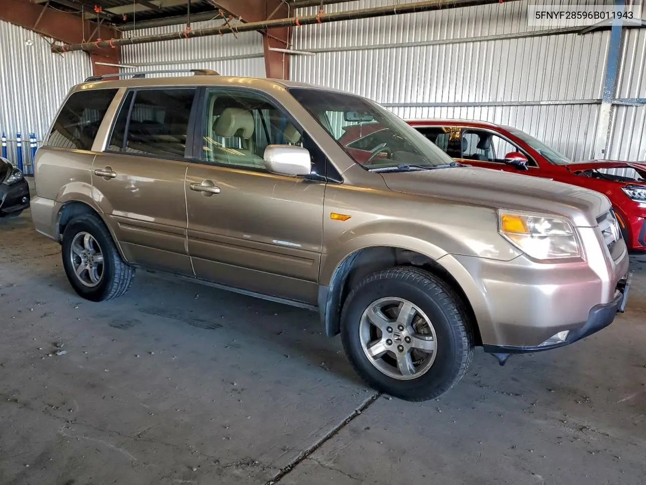 5FNYF28596B011943 2006 Honda Pilot Ex