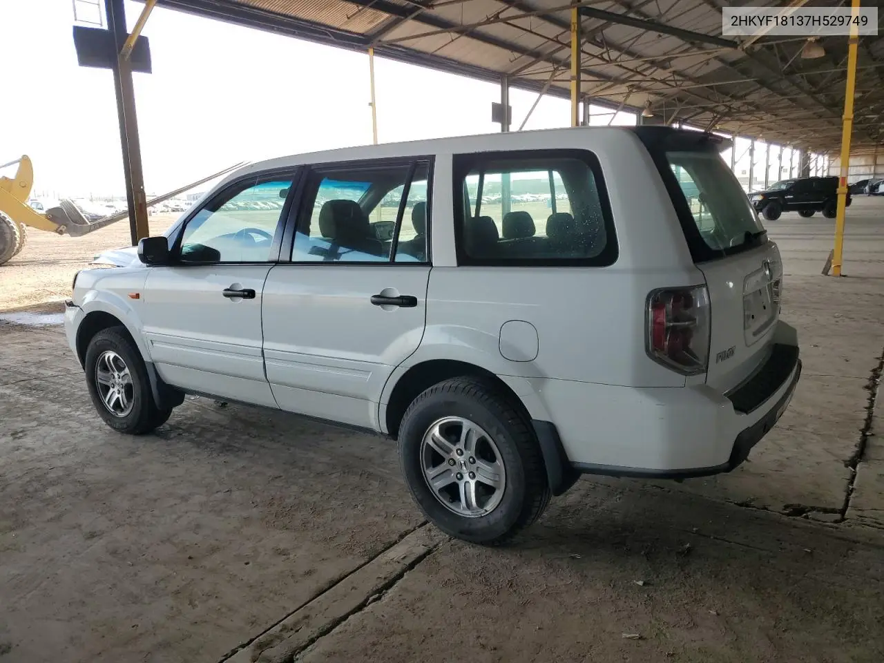 2HKYF18137H529749 2007 Honda Pilot Lx