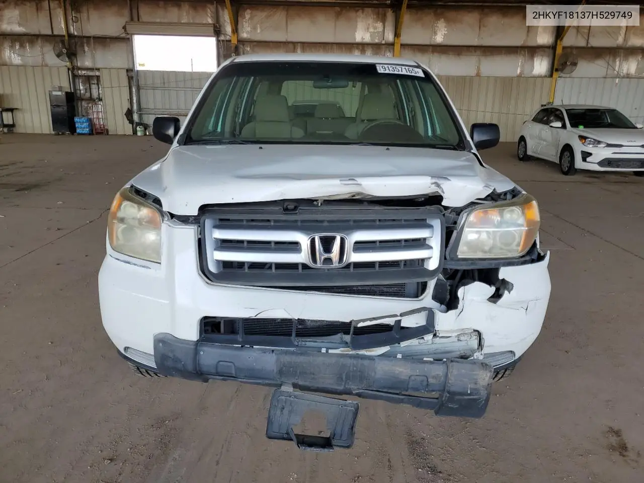 2HKYF18137H529749 2007 Honda Pilot Lx