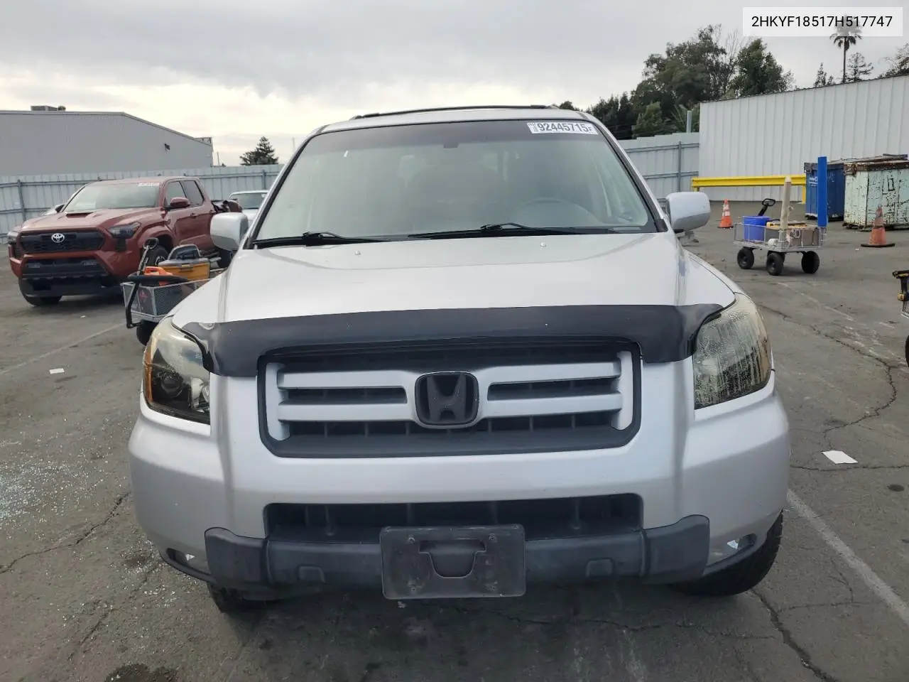 2HKYF18517H517747 2007 Honda Pilot Exl