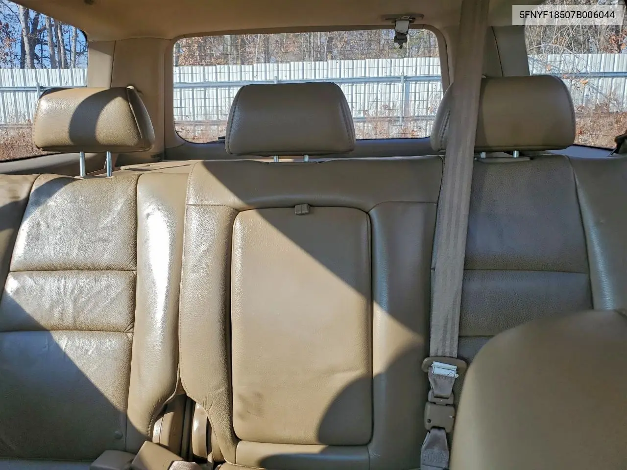 5FNYF18507B006044 2007 Honda Pilot Exl