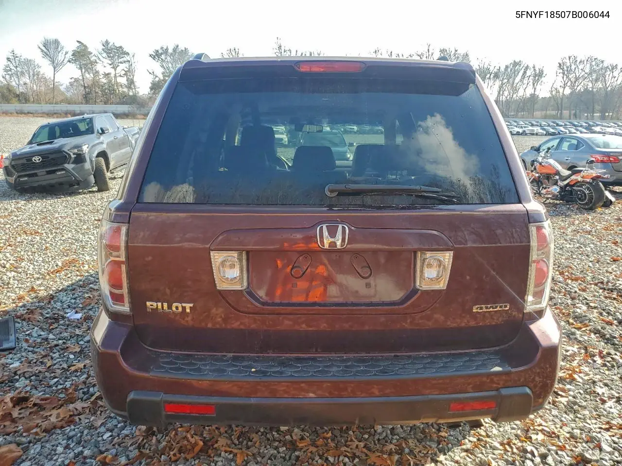 5FNYF18507B006044 2007 Honda Pilot Exl